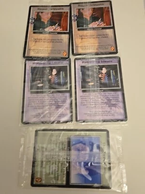 1999 BABYLON 5 COLLECTIBLE CARD GAME LOT 5 CARDS SEALED - Image 1 of 4