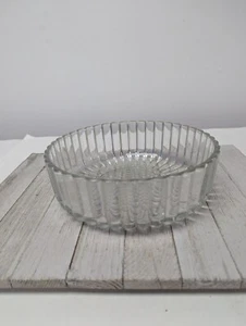 Vintage Jeanette Glass Berry Server Bowl Clear - Picture 1 of 5