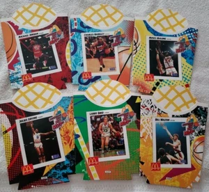 Juego de 6 soportes para papas fritas vintage 1994 NBA McDonald's Nothing But Net - Imagen 1 de 10