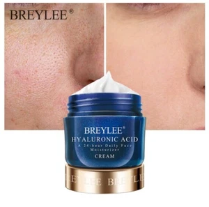 100% HYALURONIC ACID Face Cream Anti Wrinkle Day & Night Treatment 24HR. BREYLEE - Picture 1 of 3
