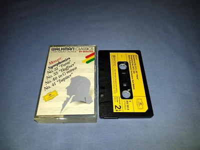 MOZART SYMPHONIES No.31, No.35, No.40, No.41. CLASSICAL CASSETTE TAPE ALBUM - Image 1 of 2