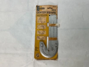 Vintage Stanley 46-101 Aluminium Center Square Tischlerei Werkzeug Made USA - NEU! - Bild 1 von 2