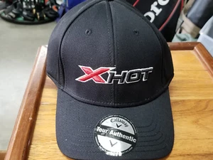 New Callaway Tour Authentic X Hot Black Adjustable Golf Hat Cap Fast Shipping - Picture 1 of 2