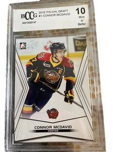 2015 ITG CHL DRAFT #1 Connor Mcdavid BCCG 10 - Picture 1 of 2
