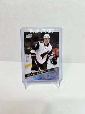 Michael Bunting 2020-21 Upper Deck Young Guns RC #727 Rookie Arizona Coyotes - Image 1 of 2