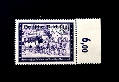 Sello de ALEMANIA - 1941 sello de caridad semi postal MNH con ribete r34 Foto 1 de 2