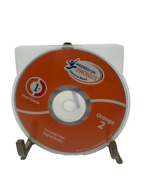 Hooked On Phonics First 1st Grade Orange Level 2 CD #2 Only Hop LLC 2005 - New - Image 1 of 2