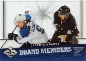 2012-13 Limited Board Members #33 Jaden Schwartz /199 - Picture 1 of 2