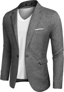 Herren Sakko Gr. XL – Grau | Regular Fit | Sportlich | Freizeit | Blazer - Bild 1 von 5