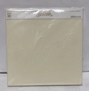 SANTANA WELCOME ORIGINAL 2006 JAPAN OBI Replica EMBOSSED GATEFOLD JACKET NM CD - Imagen 1 de 3