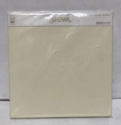 SANTANA WELCOME ORIGINAL 2006 JAPAN OBI Replica EMBOSSED GATEFOLD JACKET NM CD Foto 1 de 3
