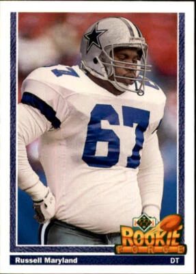 1991 Upper Deck #636 Russell Maryland - NM - Image 1 of 2