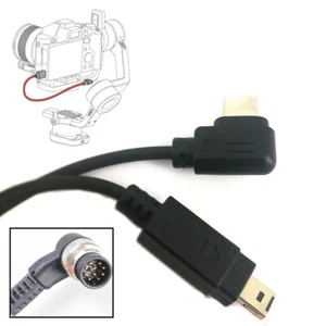 Cable de control de cámara USB-C a DC0 DC2 para DJI Ronin-SC y Nikon D850 D7500 D5600 - Imagen 1 de 6