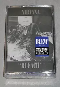 LE NIRVANA Bleach Blew Edition Sealed Cassette 1,989 Copies Tape Head City Blue - Picture 1 of 2