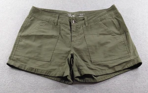 Mountain Hardwear Women’s Shorts Green Size 10/5 Stretch Low Rise 32x5 Chino - Picture 1 of 8