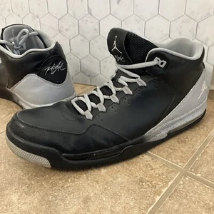 —Nike Air Jordan Flight Origin 2 Gray White Black 705155-005 Mens Size 18– - Picture 1 of 14