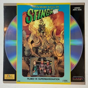 THE INCREDIBLE VOYAGE OF STINGRAY LASERDISC Animation NEW NEVER OPENED - Picture 1 of 2