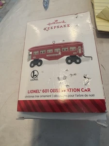 Hallmark Keepsake Lionel 601 Aussichtswagen - Bild 1 von 6