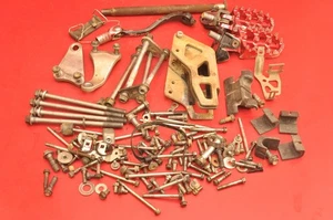 2015 13-16 HONDA CRF450R CRF450 Engine Body Nut Bolts Foot Pegs Chain Slider LOT - Picture 1 of 10