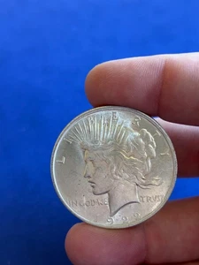 Dólar de la Paz 1922 MS Mint State muy alta calidad 90 % plata #1 - Imagen 1 de 2
