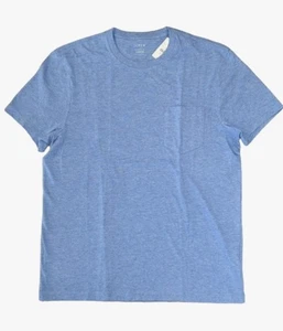 J. Crew Slim Washed Jersey Pocket Tee Size XS Calm Lagoon Blue NWT - Picture 1 of 2