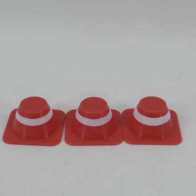 Replacement Parts For Build Or Boom Game - 3 Orange Cones - Goliath Games - Image 1 of 2