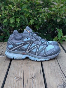 Einmal getragen Salomon XT Wings Schuhe Damen 7,5 grau blau Trailrunning Wandern Walk " - Bild 1 von 10