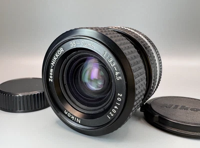 [Exc+5] Nikon Zoom-NIKKOR Ai-S 35-70mm F3.3-4.5 MF Zoom Lens From JAPAN #N251 - Image 1 of 4