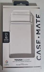 Case Mate Tough Phone Case Protection For Google Pixel 8 Pro Clear - Picture 1 of 2