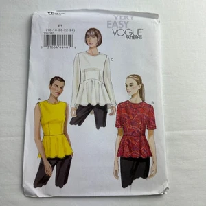 Vogue V8815 Misses Top Uncut Sewing Pattern Size 16 18 20 22 - Picture 1 of 2