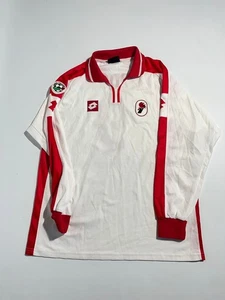 camiseta fútbol SSC BARI (italia) manga larga matchworn LOTTO 2002 #9 CORDOVA - Picture 1 of 5