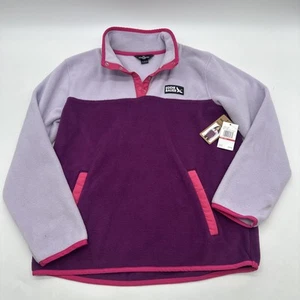 Eddie Bauer Jacket Kids Girls Size 14/16 Multicolor Logo Snap NWT..#28310 - Picture 1 of 10