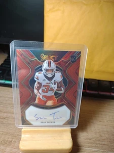 2023 Panini Select Draft Picks - Sean Tucker - Auto RC Red Prizm #RS-STU - Picture 1 of 2