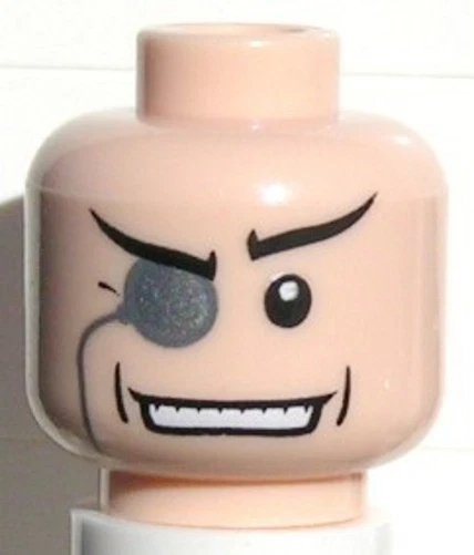 LEGO 7885 - BATMAN - Minifig Head - The Penguin - Flesh - Image 1 of 1