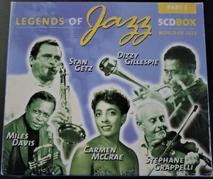 Various - Legends Of Jazz Part 3 (5xCD) (Rainbowcd.com - 6295) - Foto 1 di 2