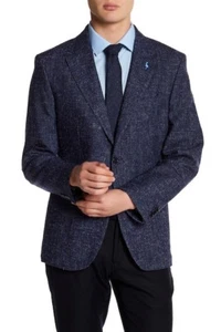 NWT TailorByrd Classic Sport Coat Blazer Navy JTH5-800-400 Men's 40R $240 - Picture 1 of 5