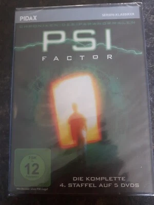 PSI Factor Complete Season 4 1999-2000 DVD Widescreen Region 2 PAL New Sealed - Image 1 of 2
