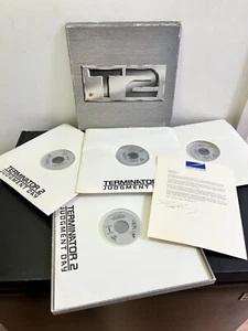 Terminator 2 Judgment Day Laserdisc + Making Of Box Set 4 Laser Discs Movie - Picture 1 of 19