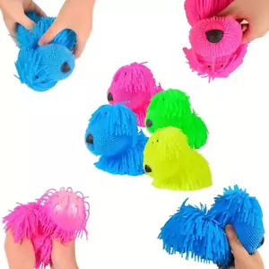 Creative Dog Elastic Noodle Squeeze Toys Light-up Puffer Ball Stress Relief Toys - Picture 1 of 11