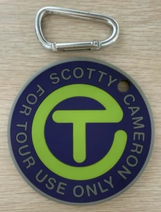 RARE Scotty Cameron Circle T - 7 Crowns - Purple/Green Putting Disc - Bag Tag - Bild 1 von 2