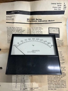 Johnson Conrols MZ 7000 Series Cybertronic Indication Meter - Picture 1 of 3