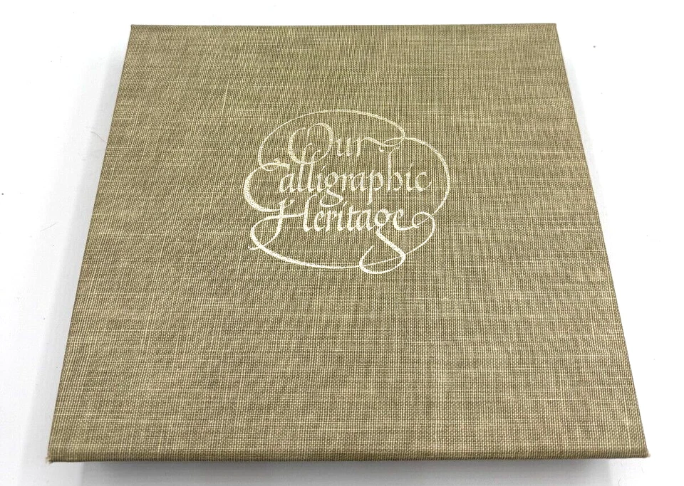 CALLIGRAPHY HERITAGE Fonts Typography Lettering Specimen Geyer Studio Set RARE - Image 1 of 4