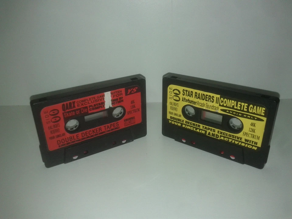 Sinclair ZX Spectrum  - Star Raiders II 2 + Qarx - Photo 1/1