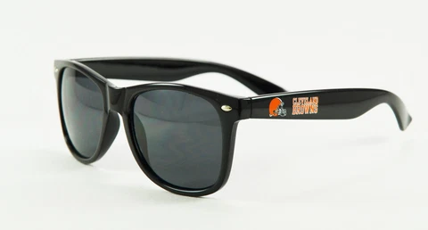 Cleveland Browns Retro Sunglasses UVA 400 Lens NFL Football Beachfarer Style Cover
