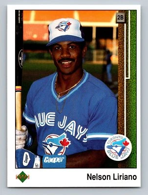 Nelson Liriano 1989 Upper Deck #109 Toronto Blue Jays - Image 1 of 2