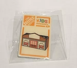 THE HOME DEPOT KIDS WORKSHOPS PIN - FEUERWACHE - NEU - Bild 1 von 2