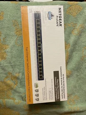 NetGear ProSafe FS116NA 16-Ports External Switch 10/100 Desktop Switch - Image 1 of 4