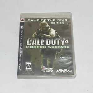 Call of Duty 4: Modern Warfare (Sony Playstation 3, 2007) Complete Manual Tested - Picture 1 of 4