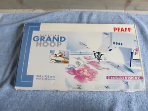 Pfaff Creative Grand Hoop 2100 Series 3 Exclusive Designs 820493-096 Unused - Picture 1 of 13