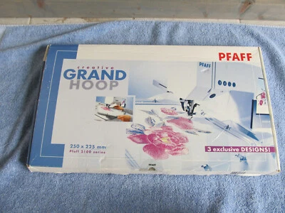 Pfaff Creative Grand Hoop 2100 Series 3 Exclusive Designs 820493-096 Unused - Image 1 of 4